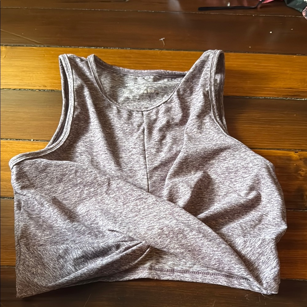 Purple Gray Women's Tank Top